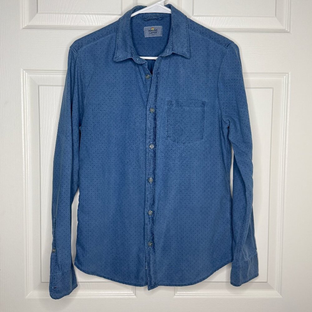 Marine Layer Patterned Button Down